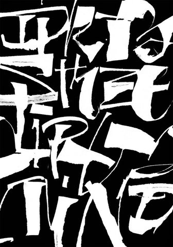 Calligraphic texture